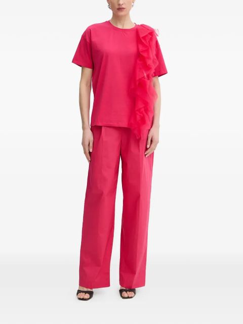 TWINSET ruffled T-shirt - Pink - zdjęcie produktu nr 2