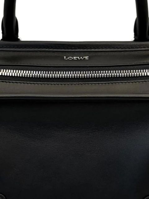 LOEWE tassel amazona shoulder bag - Black - zdjęcie produktu nr 2