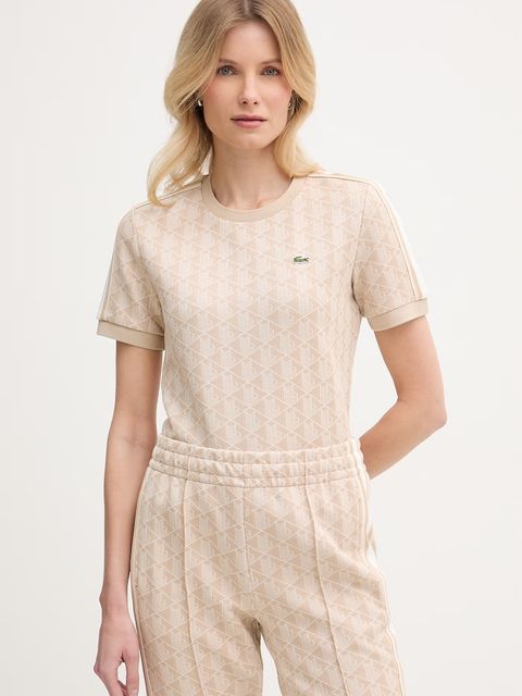 Lacoste T-shirt damski - zdjęcie produktu nr 1