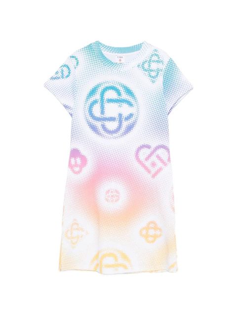 Casablanca printed mini dress - White - zdjęcie produktu nr 1