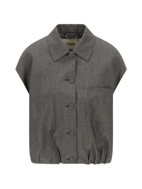 FENDI buttoned jacket - Grey - zdjęcie produktu nr 1