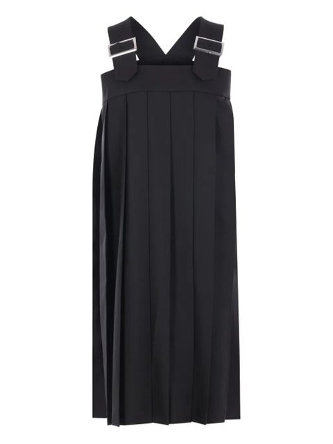 Comme Des Garçons pleated buckled dress - Black - zdjęcie produktu nr 1