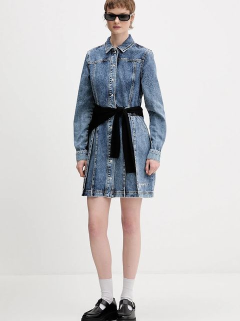Karl Lagerfeld Jeans sukienka jeansowa - zdjęcie produktu nr 1