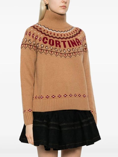 MC2 Saint Barth Meghan Nordic sweater - Brown - zdjęcie produktu nr 2