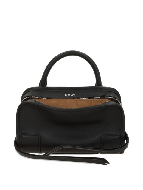 LOEWE Small Amazona 180 leather tote bag - Black