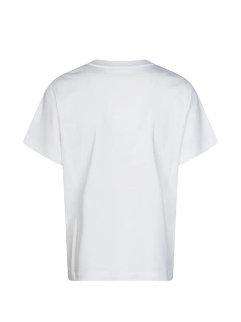 Moncler embroidered T-shirt - White - zdjęcie produktu nr 2