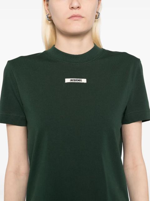 Jacquemus logo T-shirt - Green