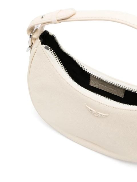 Zadig&Voltaire wings-plaque leather shoulder bag - Neutrals - zdjęcie produktu nr 2