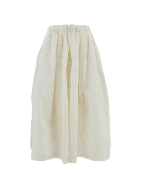 Comme Des Garçons pleated skirt - White - zdjęcie produktu nr 1