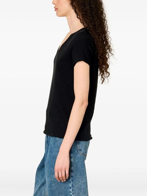 American Vintage Sonoma v-neck T-shirt - Black