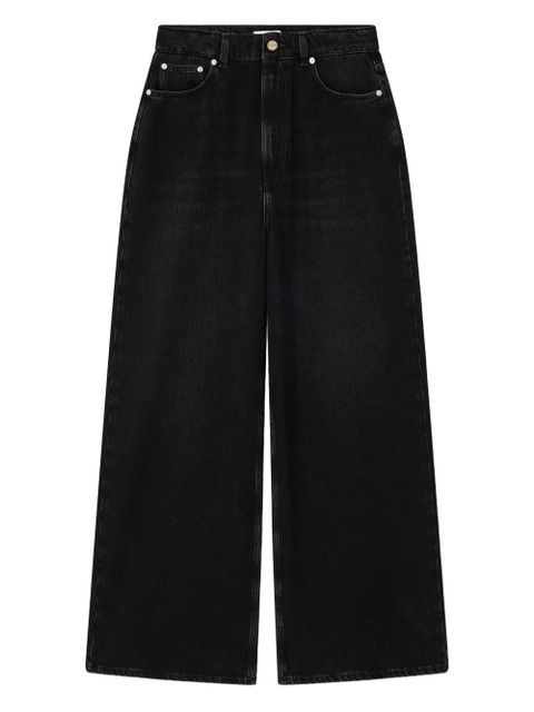 GANNI wide-leg jeans - Black - zdjęcie produktu nr 1