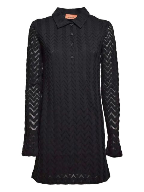 Missoni Zigzag mini dress - Black - zdjęcie produktu nr 1