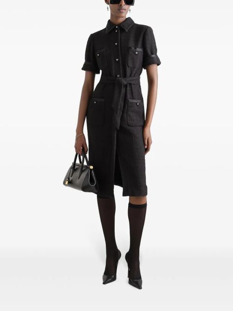 Dolce & Gabbana belted shirtdress - Black