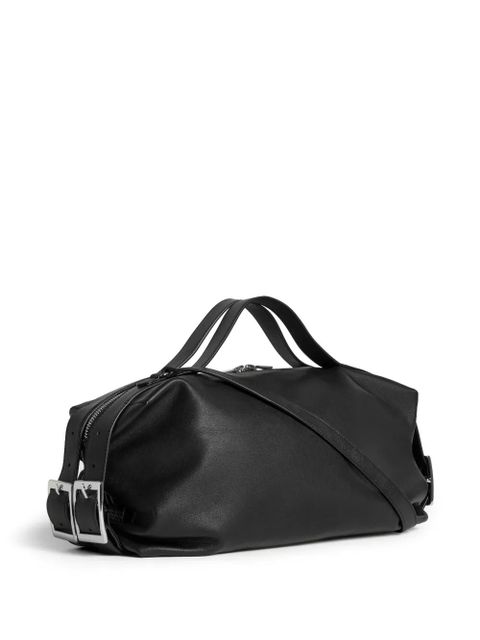 Simone Rocha biker leather tote bag - Black - zdjęcie produktu nr 2