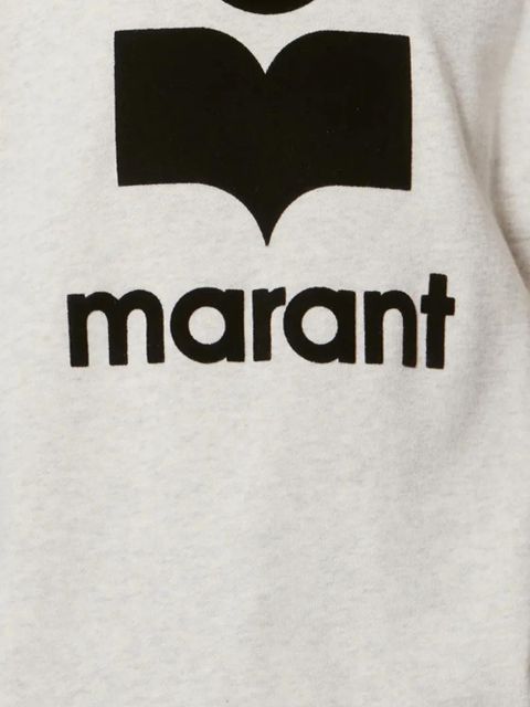 ISABEL MARANT logo-detail sweatshirt - Grey