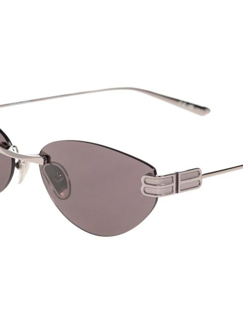 Balenciaga Eyewear oval-shape sunglasses - Silver - zdjęcie produktu nr 2