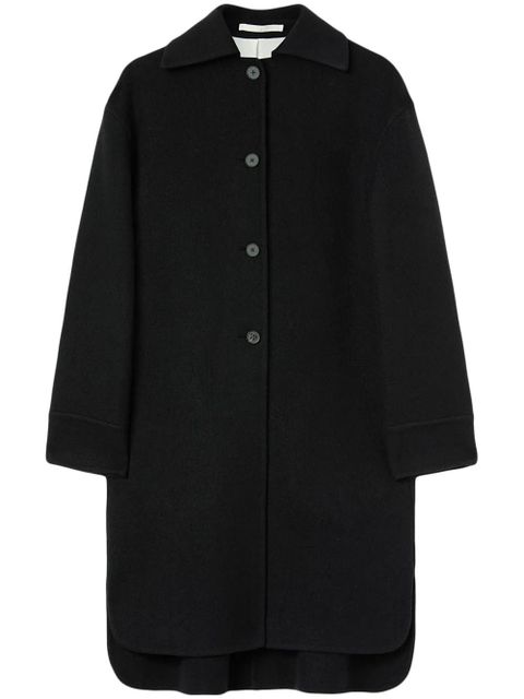 Jil Sander single-breasted button-fastening coat - Black - zdjęcie produktu nr 1