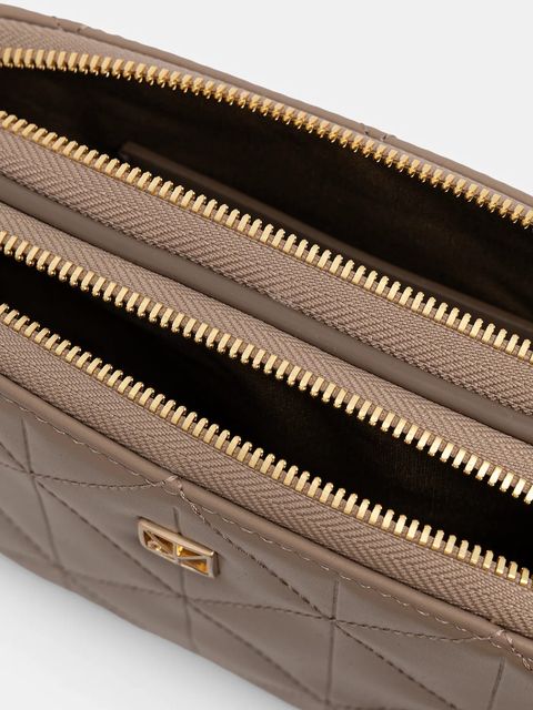 Calvin Klein torebka kolor beżowy LV04F3328G