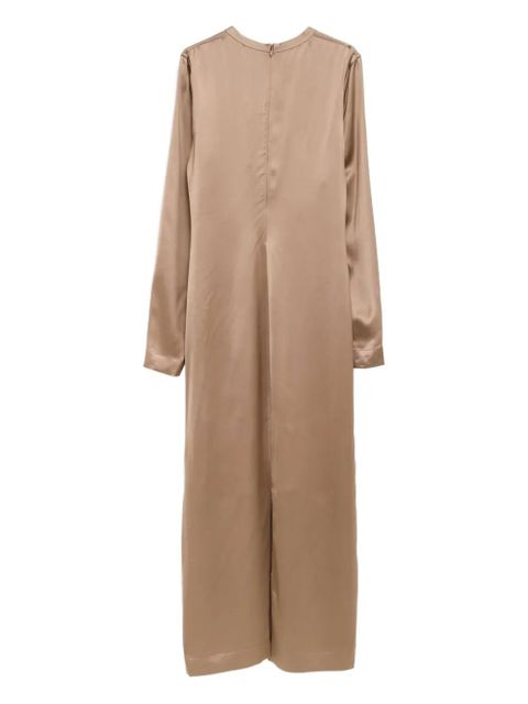 TOTEME long-sleeved maxi dress - Neutrals - zdjęcie produktu nr 2