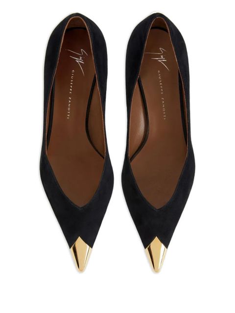 Giuseppe Zanotti 50mm Melaine pointed pumps - Black