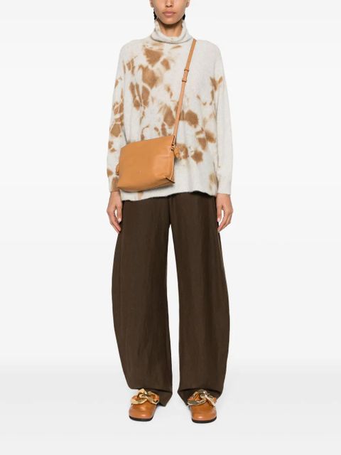 LOEWE Flamenco clutch bag - Brown - zdjęcie produktu nr 2