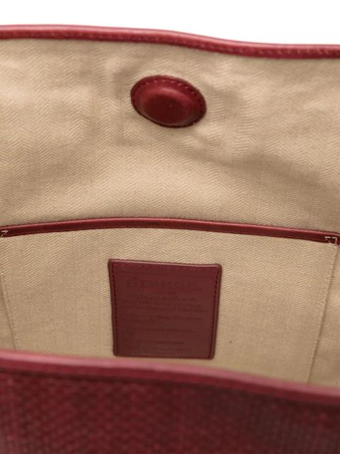 DRAGON DIFFUSION leather tote bag - Red