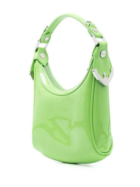 BY FAR Cosmo top-handle bag - Green