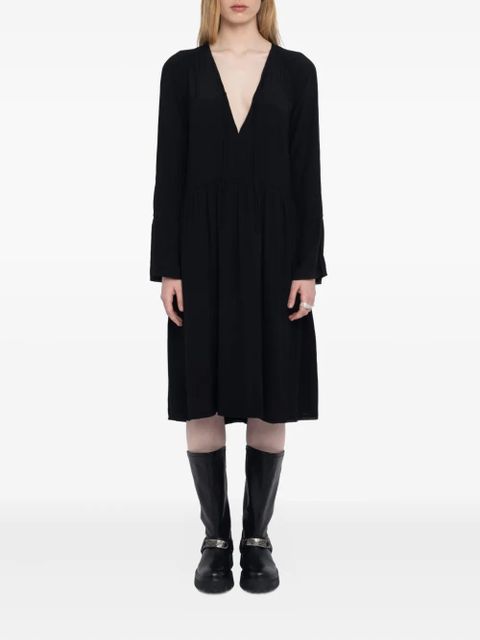 Zadig&Voltaire Rinas midi dress - Black