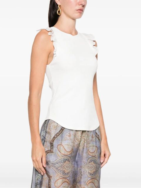 ZIMMERMANN Awaken sleeveless blouse - White