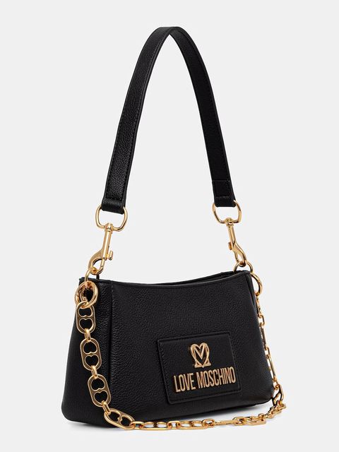 Love Moschino torebka skórzana - zdjęcie produktu nr 1