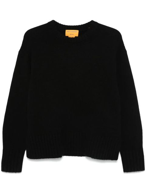 Guest In Residence Cozy Crew sweater - Black - zdjęcie produktu nr 1