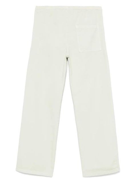 MM6 Maison Margiela cotton trousers - Green - zdjęcie produktu nr 2