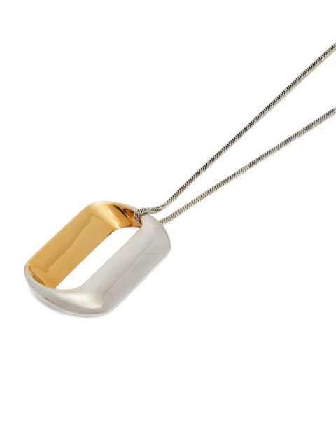 Jil Sander pendant necklace - Silver - zdjęcie produktu nr 2