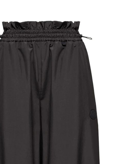 Moncler drawstring ruffled track pants - Black - zdjęcie produktu nr 2