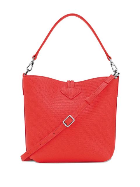 Longchamp mini Le Roseau bucket bag - Red - zdjęcie produktu nr 2