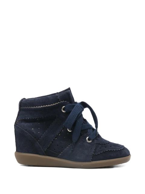 ISABEL MARANT Bobby lace-up sneakers - Blue - zdjęcie produktu nr 1