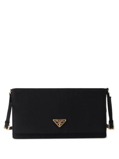 Prada mini satin shoulder bag - Black - zdjęcie produktu nr 1
