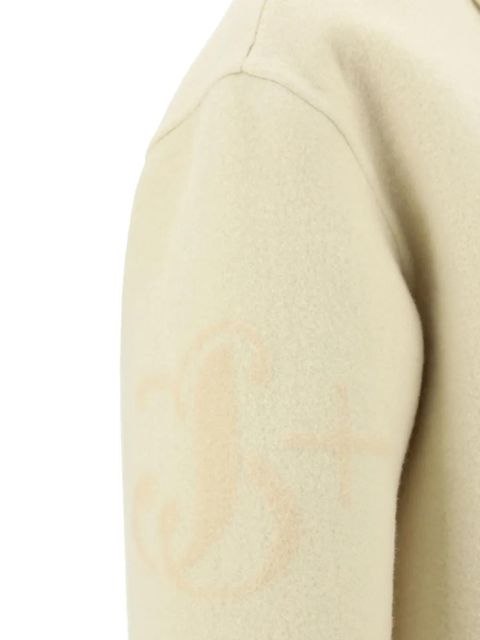 Jil Sander logo-jacquard jacket - Neutrals - zdjęcie produktu nr 2