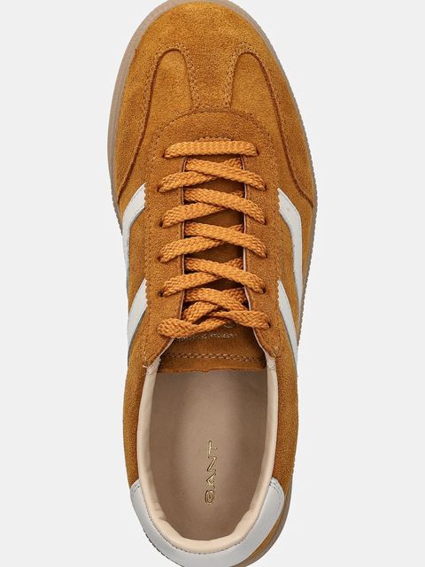 Gant sneakersy zamszowe Cuzima damskie kolor żółty 31533042