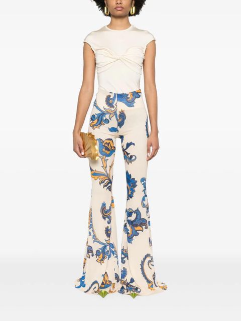 ETRO all-over-print trousers - Neutrals