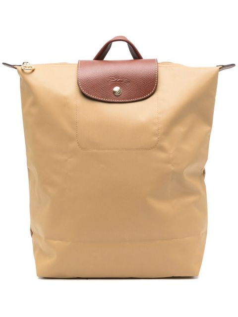 Longchamp medium Le Pliage backpack - Brown - zdjęcie produktu nr 1