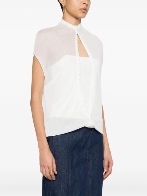 Jacquemus Le Haut Capa knitted top - White