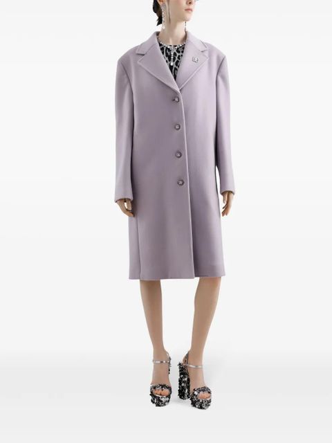 Dolce & Gabbana single-breasted coat - Purple - zdjęcie produktu nr 2