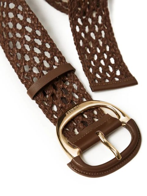 TWINSET woven buckle belt - Brown - zdjęcie produktu nr 2