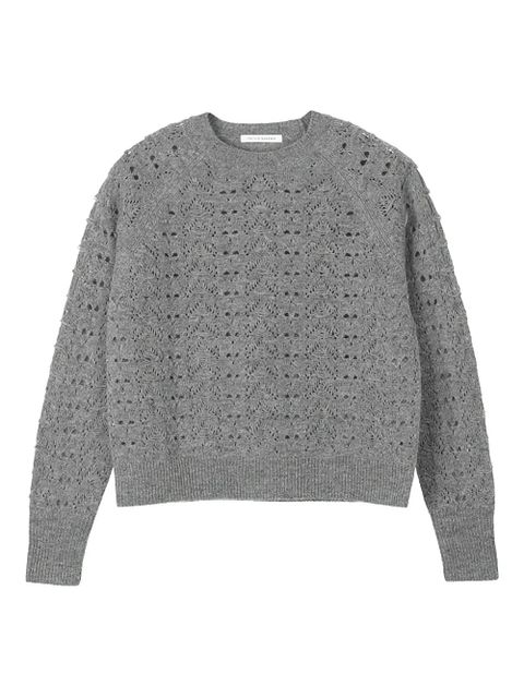 Cecilie Bahnsen Bidane heritage lace pullover - Grey - zdjęcie produktu nr 1