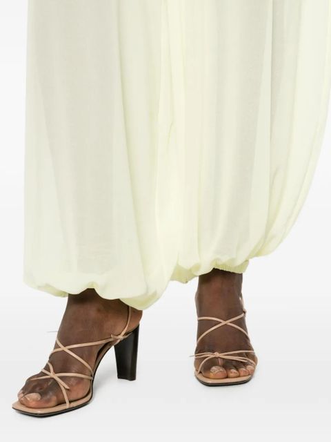 The Frankie Shop Mio sheer balloon pants - Yellow