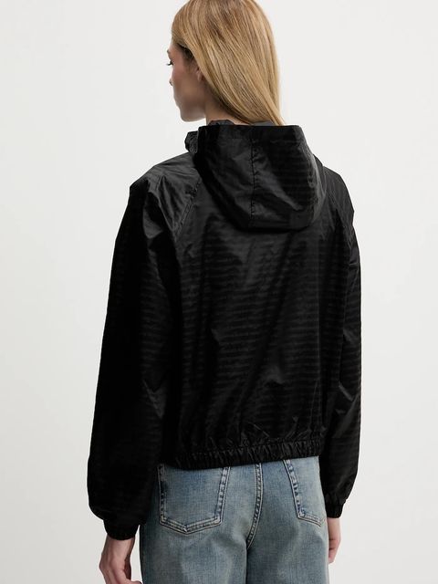 Tommy Jeans kurtka kolor czarny przejściowa oversize DW0DW20952