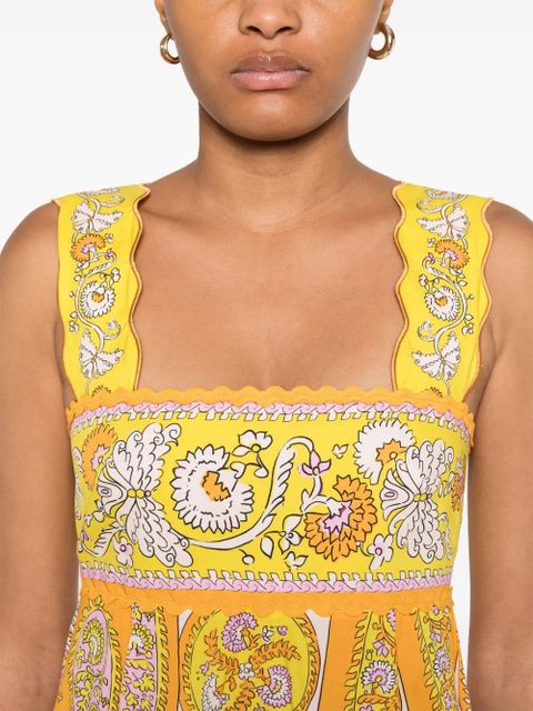 ALEMAIS Diana midi dress - Orange - zdjęcie produktu nr 2