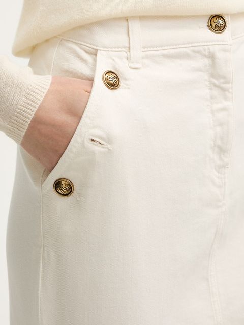 Luisa Spagnoli spódnica jeansowa Targhetta