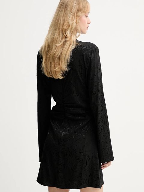 Gestuz sukienka kolor czarny mini rozkloszowana 10910606 - zdjęcie produktu nr 2